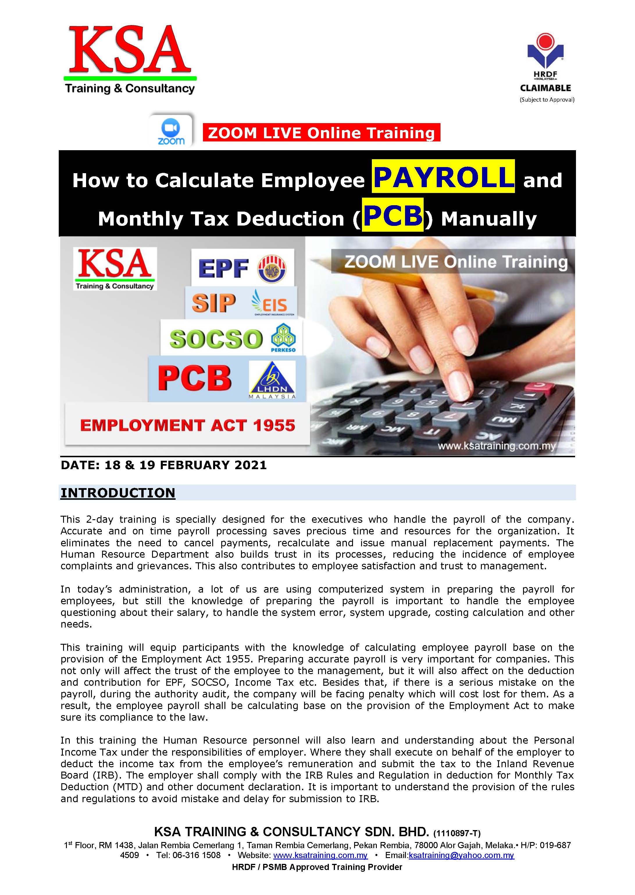 Bro Payroll PCB Page 1